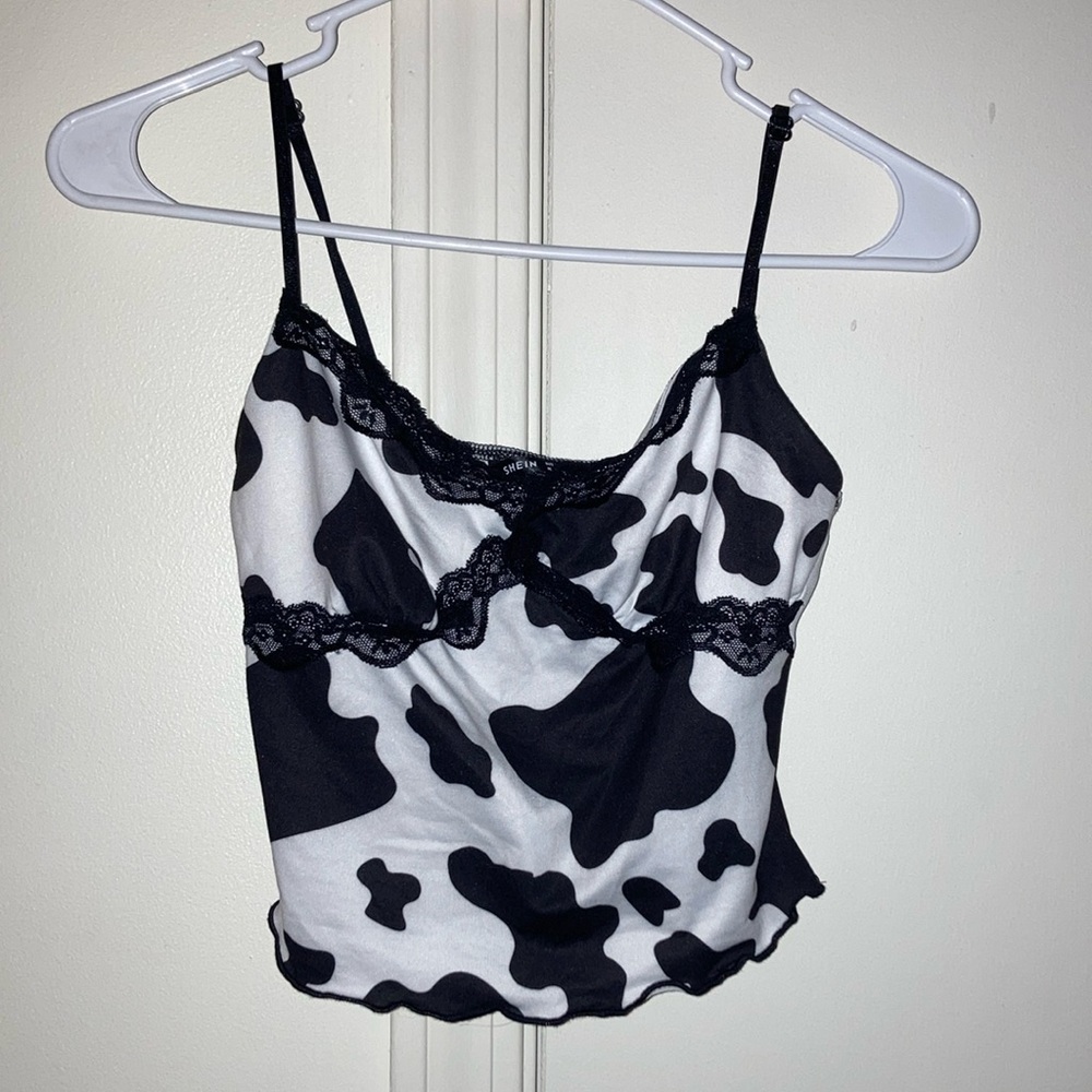 cow print tank